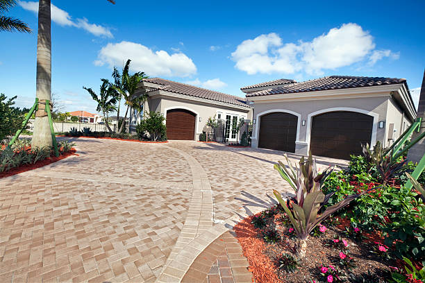 Cobblestone Driveway Pavers in Latimer, MS